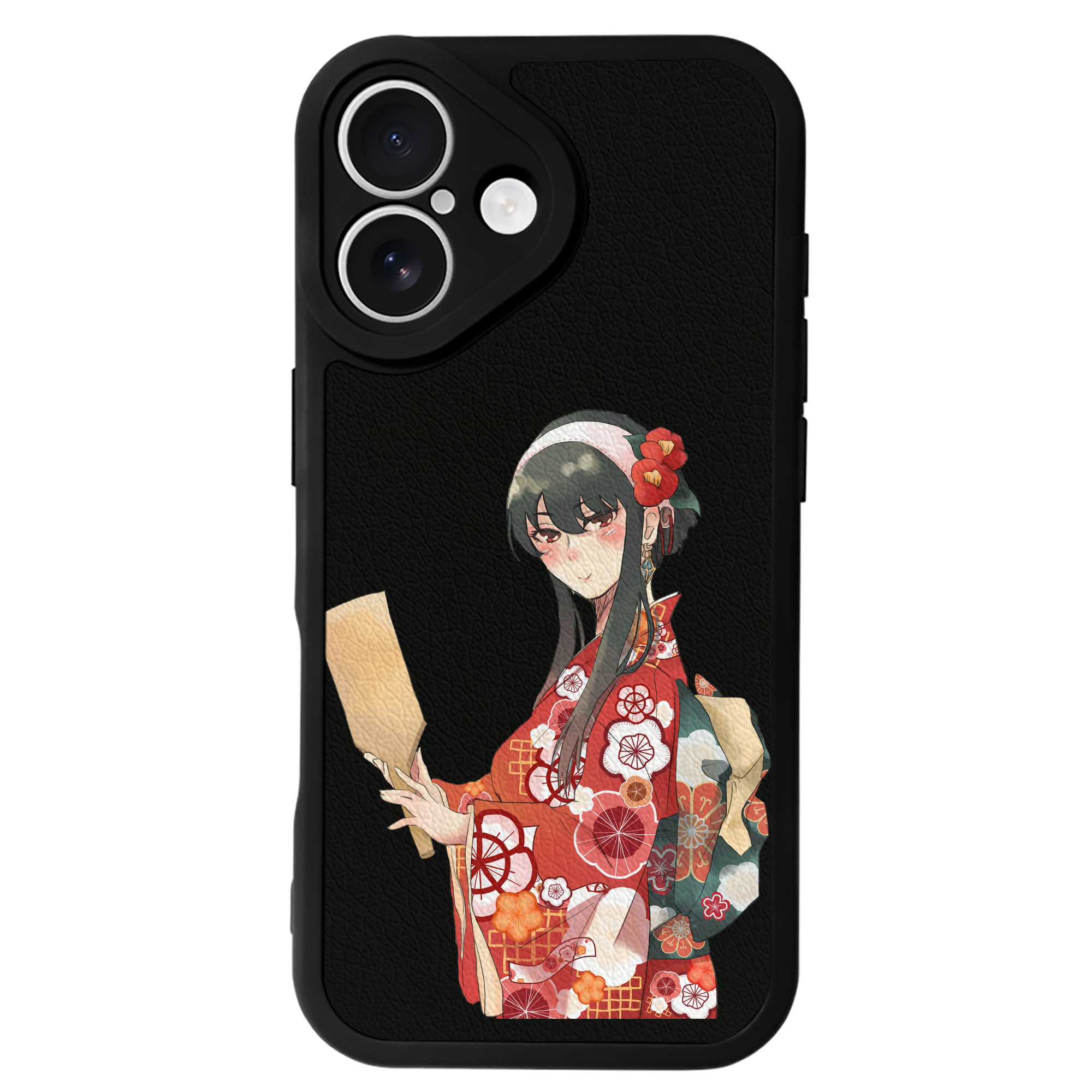 （画像用） SPY×FAMILY间谍家家酒 【iPhone 16シリーズ対応】シリコンスマホケース（レザー調） 材質：シリコン